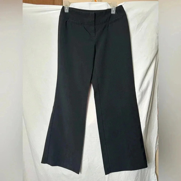 NY & Co city stretch dress pants- size 4 petite- black‎ - Picture 1 of 12